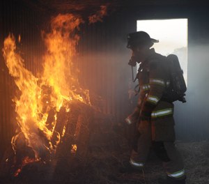 The fire department is too busy dealing with all the other aspects of putting out a fire and trying to rescue people – we don’t need the added task of securing the scenes ourselves. (Photo/DoD)