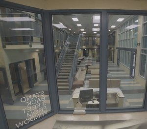 A still from a video tour of the Orleans Justice Center in New Orleans. Orleans Parish Sheriff Susan Hutson said Wednesday that she has fired four top deputies in a bit of a housecleaning after a violent and unruly summer at the New Orleans jail. (Photo via video screengrab/Orleans Parish Sheriff's Office)