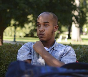 This August 2016 image provided by TheLantern.com shows Abdul Razak Ali Artan in Columbus, Ohio. (Kevin Stankiewicz/TheLantern.com via AP, File)