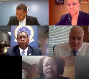 The National Law Enforcement Museum recently hosted a webinar on anti-bias programs for police officers. Pictured are some of the panelists.