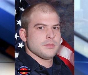 Firefighter Patrick Wolterman