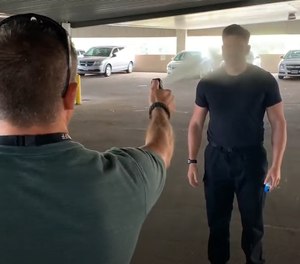 What is the most effective way to expose officers to OC during training?  