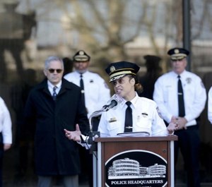 Philadelphia Police Commissioner Danielle Outlaw clarified the department's new approach to policing during the COVID-19 pandemic during a press conference Wednesday.