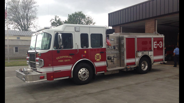 Ogdensburg Professional Firefighters Local 1799 is seeking SAFER grant funds to help restore its staffing levels to 24 members, but City Manager and Fire Chief Stephen P. Jellie said he plans to keep staffing at 20 members.