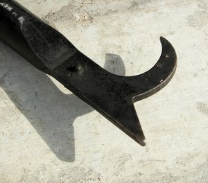 The pike pole is a pulling and pushing tool.