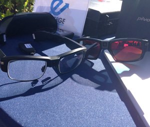 Pivothead models shown at the EMERGE Demo Day in San Francisco.
