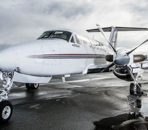 An object that appears to be the same size as the King Air 200 air ambulance was located using sonar technology in Frederick Sound, within a mile of the location indicated by the underwater beacon signal detected last month. (Photo/Guardian Flight)