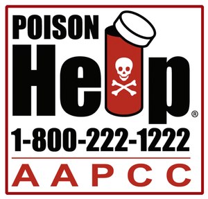 Make sure the national poison help phone number 1-800-222-1222, is programmed into your smartphone