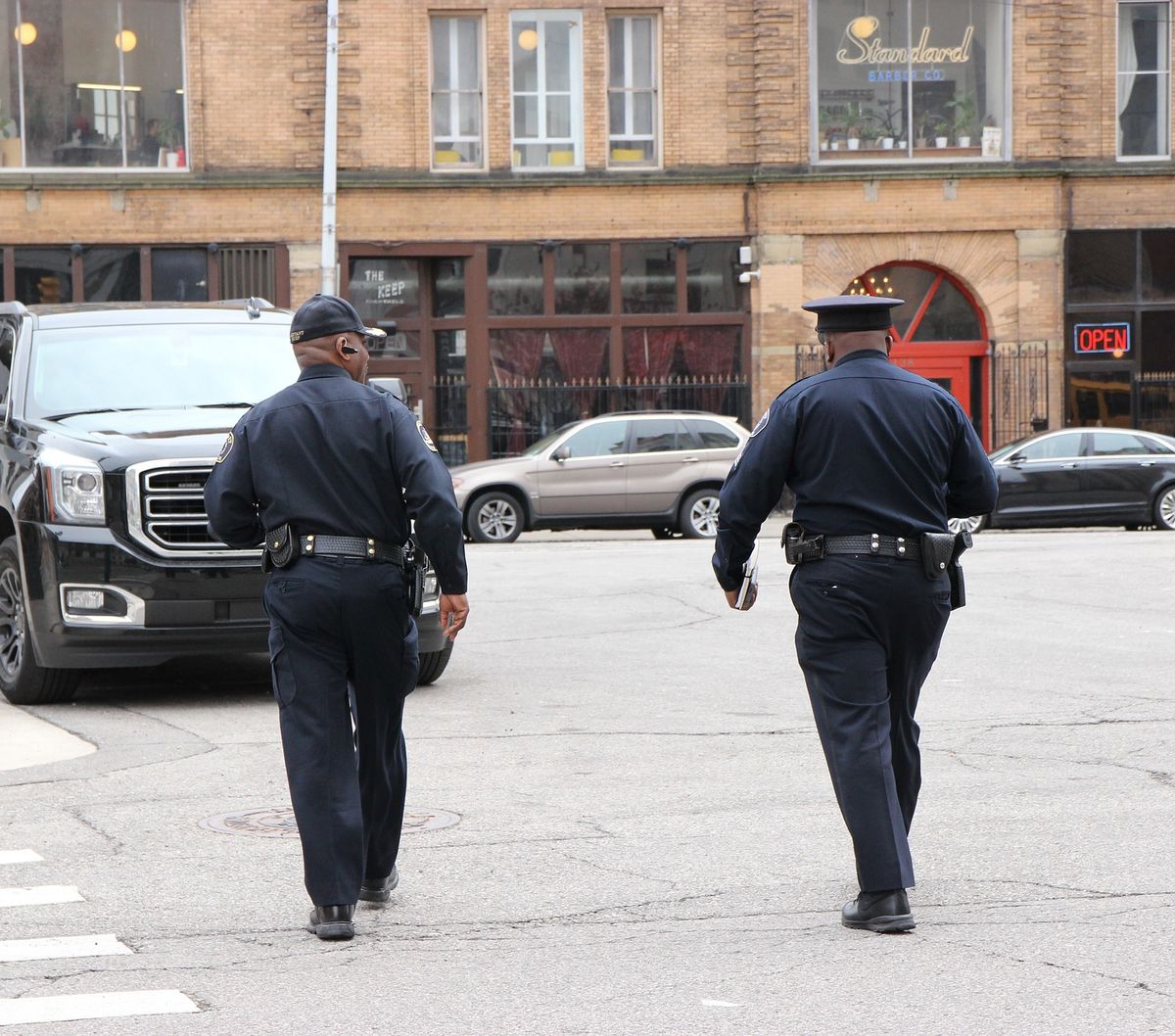 retirement photo police officer information