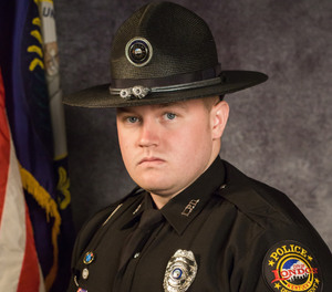 Officer Logan Kendall Medlock leaves behind his wife, Courtney, and a 5-year-old son, Brantley.