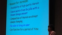Forensic chemist discusses current trends in opioid abuse