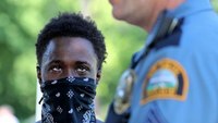About 70 police protesters arrested at Minn. governor's mansion