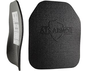 ATS Armor’s QuadCurve plates incorporate four distinct curves into a single torso plate that fits both the front and the back of a wearer. The design also yields performance that exceeds NIJ standards for ballistic protection.