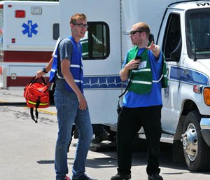 What off-the-wall things have you found yourself saying as an EMS provider? (Photo/Homeland Security and Emergency Services)