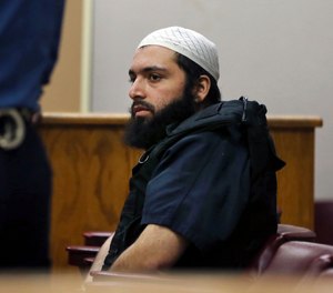 Ahmad Khan Rahimi was convicted of multiple counts of attempted murder and assault stemming from a shootout with police three years ago. (Photo/AP)