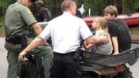 Rangers rescue father, 2 kids in SC national park