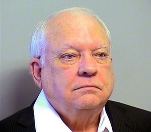 This Tuesday, April 14, 2015 photo provided by the Tulsa County, Oklahoma, Sheriff's Office shows Robert Bates.