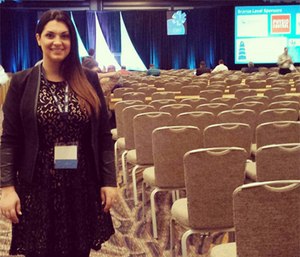 Rebecca Bender at the National Association of EMS Physicians 2016 Annual Meeting.