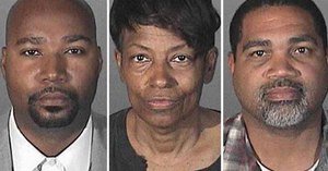 From left: Brandon Kiel, Tonette Hayes and David Henry. (L.A. County Sheriff's Department Image)