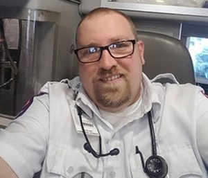 Rory Barros, an East Texas Medical Center paramedic, was critically injured when he was hit by a drunk driver on scene.
