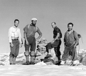 Royal Robbins with the North America wall team