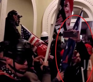 Federal agents allege that Michael J. Rusyn participated in the Jan. 6 riots at the U.S. Capitol.