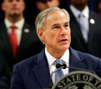 In this April 10, 2017, file photo, Texas Gov. Greg Abbott speaks at a new conference in Houston. Abbott on Sunday, May 7, 2017, signed a so-called 