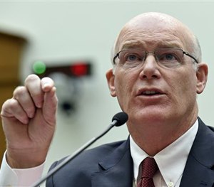 In this Nov. 19, 2014 file photo, then-acting Secret Service Director Joseph Clancy testifies on Capitol Hill in Washington.