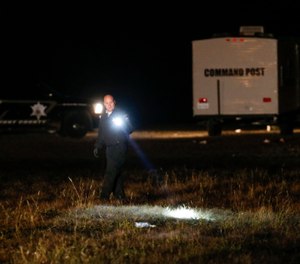 A gunman opened fire at an off-campus Texas A&M University-Commerce party, which left over a dozen injured before he escaped in the ensuing chaos. (Ryan Michalesko/The Dallas Morning News via AP)