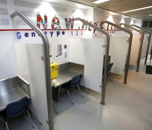 In a report released last year, the medical society found supervised injection sites can reduce overdose mortality and increase access to drug treatment. (Photo/AP)