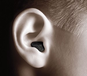 The plugs come with multiple tips to fit different-size ear canals.