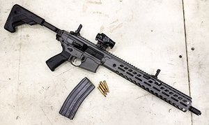 Taking the modularity concept to the rifle world, SIG Sauer offers the MCX Virtus Patrol.