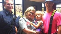 Mom thanks firefighters for singing to autistic daughter after crash