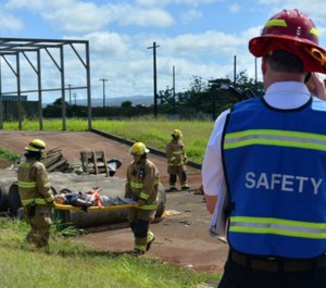 Because of the lack of funding, low prioritization, not enough training and even misconceptions among first responders themselves, too many go unprotected into dangerous situations. (Photo/USAF)