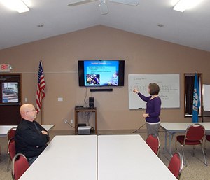 Reading Emergency Unit, clinical education director and dean of students debate the formatting and scheduling of the EMS training curriculum.