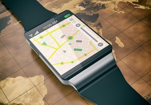GPS on a smartwatch is just one innovation that connects officers to mission-critical data.