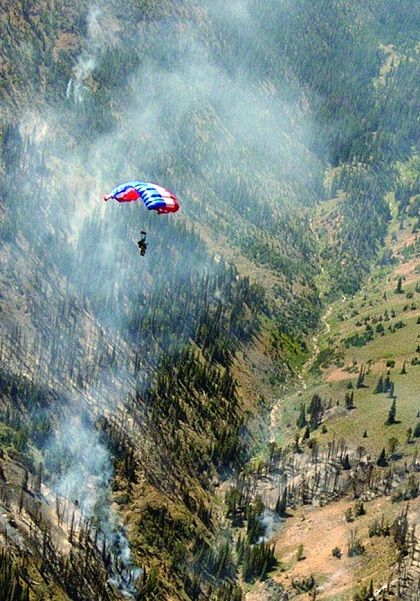 What Does It Take To Be A Wildland Fire Smokejumper?