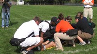Athletic trainers and EMS collaboration is best for injured athletes