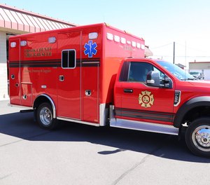 Two new ambulances, complete with updated safety measures, are a