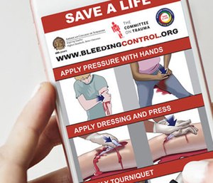 'Stop the Bleed' teaches people how to identify life-threatening bleeding and how to stop it.