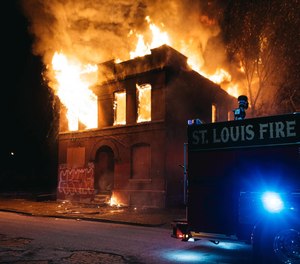 St. Louis firefighters have visited nearly 4,000 of the more than 10,000 vacant city buildings.