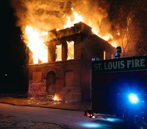 St. Louis firefighters have visited nearly 4,000 of the more than 10,000 vacant city buildings.