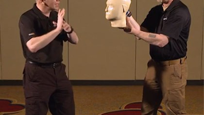 Less lethal weapon training for police officers