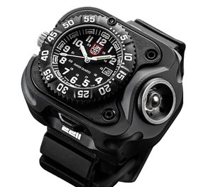 2211 Luminox variable-output rechargeable light watch.