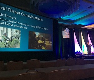 Dr. David Tan speaks at the 2016 National Association of EMS Physicians annual meeting.
