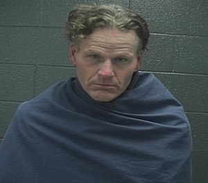 Vincent Persinger, 50, was arrested for allegedly stealing an ambulance and crashing it into another vehicle.