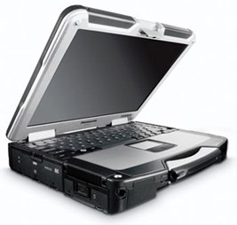 Features an 18-hour battery life and a design that withstands a 6-foot drop. (Photo courtesy Panasonic)