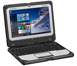 The new Panasonic Toughbook 20 is a fully rugged, detachable laptop that combines the features of a laptop and tablet.