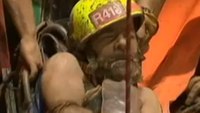 Video: Responders free construction worker buried in trench