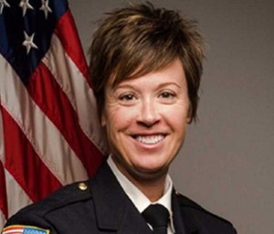 Trisha Wolford, who was the first female assistant chief in Spokane, will be the first female chief of Anne Arundel County Fire Department. (Photo/SFD)